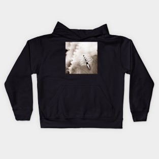 Rowers Rowing in Aged Photo Kids Hoodie